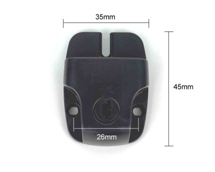 Hot tub cover buckle, 'female' part